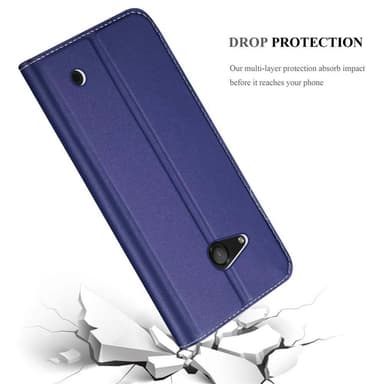 Nokia Lumia 550 Fodral Skal Case (Blå)