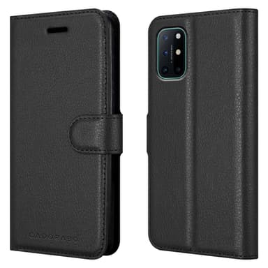 OnePlus 8T Plånboksfodral Skal (Svart)