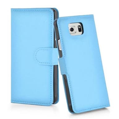 Samsung Galaxy S6 Plånboksfodral Skal (Blå)