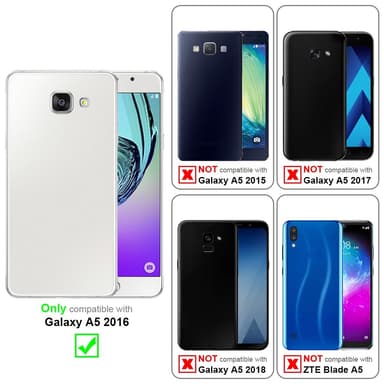 Samsung Galaxy A5 2016 Plånboksfodral Skal (Svart)