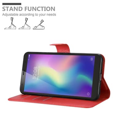 ZTE Blade A5 2019 Plånboksfodral Skal (Röd)
