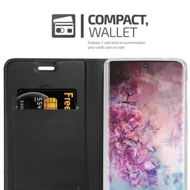 Samsung Galaxy NOTE 10 PLUS Fodral Skal Case (Svart)