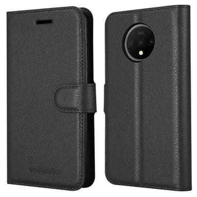 OnePlus 7T Plånboksfodral Skal (Svart)