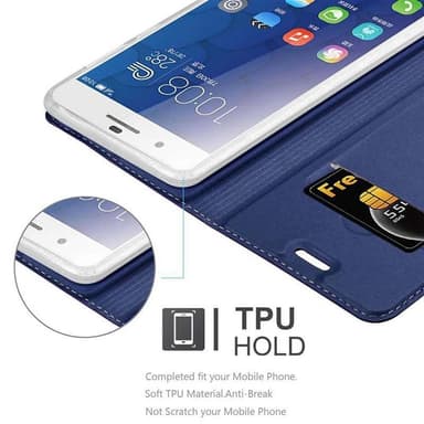 Honor 6 PLUS Fodral Skal Case (Blå)