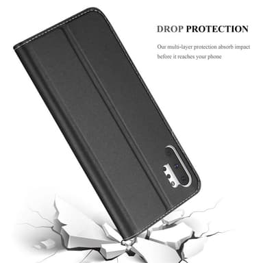 Samsung Galaxy NOTE 10 PLUS Fodral Skal Case (Svart)