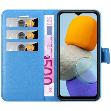 Samsung Galaxy M23 5G Plånboksfodral Skal (Blå)