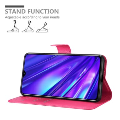 Realme 5 / 5i / 6i / C3 Plånboksfodral Skal (Rosa)