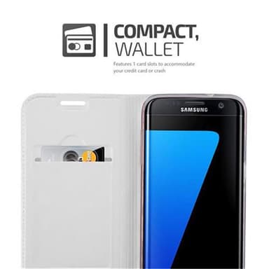 Samsung Galaxy S7 EDGE Fodral Skal Case (Silver)