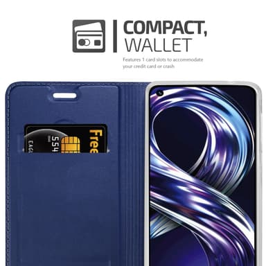 Realme 8i / Narzo 50 4G Fodral Skal Case (Blå)