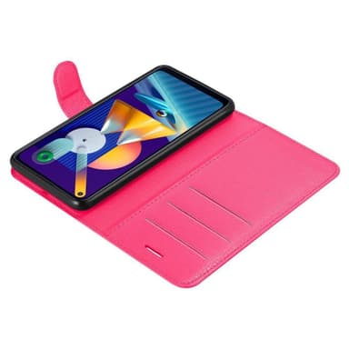 Samsung Galaxy A11 / M11 Plånboksfodral Skal (Rosa)