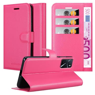Oppo A16s / A54s Plånboksfodral Skal (Rosa)