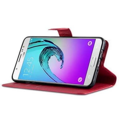 Samsung Galaxy J5 2016 Plånboksfodral Skal (Röd)