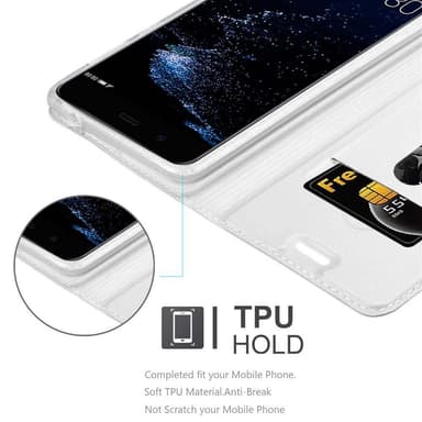 Huawei P10 PLUS Fodral Skal Case (Silver)