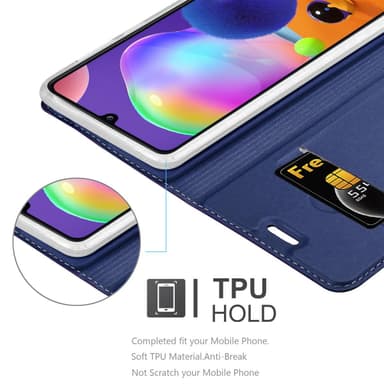 Samsung Galaxy A31 Fodral Skal Case (Blå)