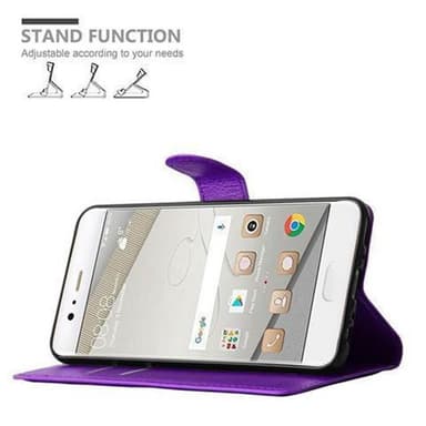 Huawei P10 PLUS Plånboksfodral Skal (Lila)