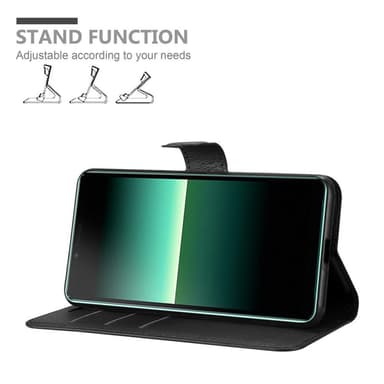 Sony Xperia 10 II Plånboksfodral Skal (Svart)