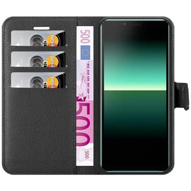 Sony Xperia 10 II Plånboksfodral Skal (Svart)