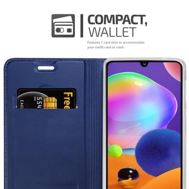 Samsung Galaxy A31 Fodral Skal Case (Blå)