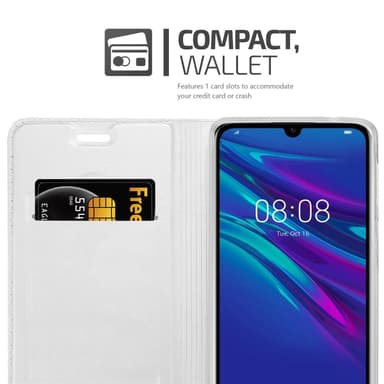 Huawei Y6 2019 Fodral Skal Case (Silver)