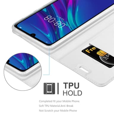 Huawei Y6 2019 Fodral Skal Case (Silver)