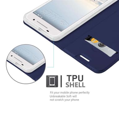 HTC ONE A9 Fodral Skal Case (Blå)