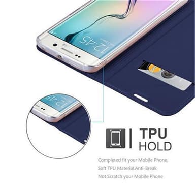 Samsung Galaxy S6 EDGE Fodral Skal Case (Blå)