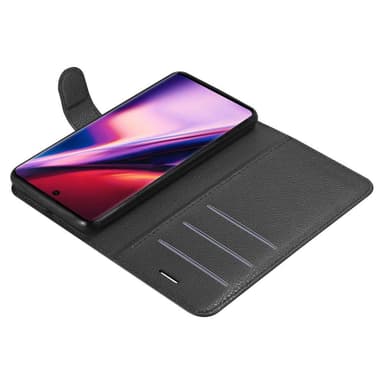 Samsung Galaxy NOTE 10 Plånboksfodral Skal (Svart)