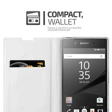 Sony Xperia Z5 Fodral Skal Case (Silver)