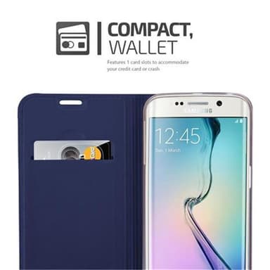 Samsung Galaxy S6 EDGE Fodral Skal Case (Blå)