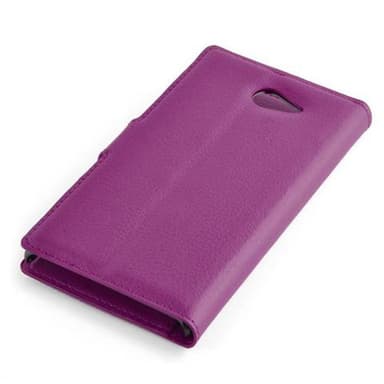 Sony Xperia M2 / M2 AQUA Plånboksfodral Skal (Lila)