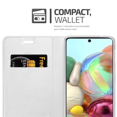 Samsung Galaxy A71 4G Fodral Skal Case (Silver)