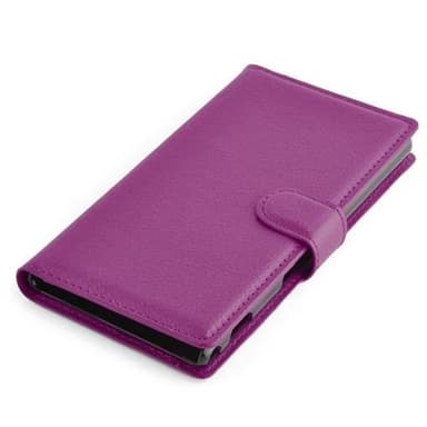 Sony Xperia M2 / M2 AQUA Plånboksfodral Skal (Lila)