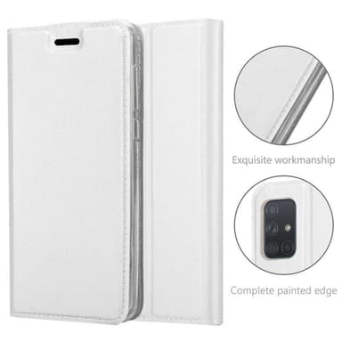 Samsung Galaxy A71 4G Fodral Skal Case (Silver)