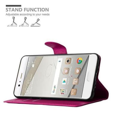 Huawei P10 PLUS Plånboksfodral Skal (Rosa)