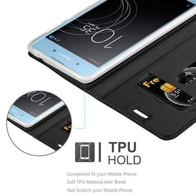 Sony Xperia XA1 Fodral Skal Case (Svart)