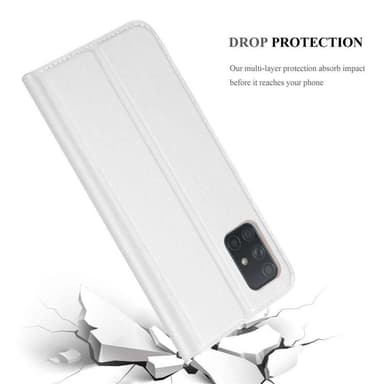 Samsung Galaxy A71 4G Fodral Skal Case (Silver)