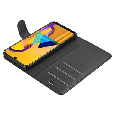 Samsung Galaxy M21 / M30s Plånboksfodral Skal (Svart)
