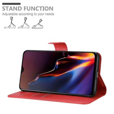 OnePlus 7 Plånboksfodral Skal (Röd)