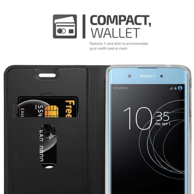 Sony Xperia XA1 Fodral Skal Case (Svart)