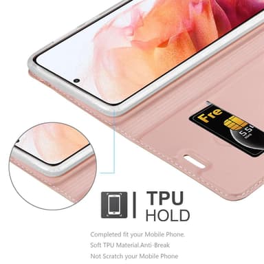Samsung Galaxy S21 5G Fodral Skal Case (Rosa)