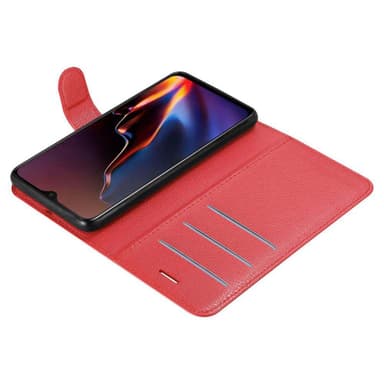 OnePlus 7 Plånboksfodral Skal (Röd)