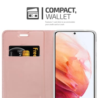 Samsung Galaxy S21 5G Fodral Skal Case (Rosa)