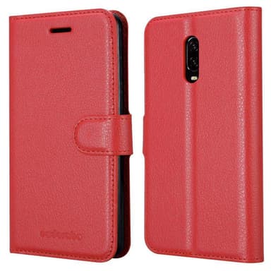 OnePlus 7 Plånboksfodral Skal (Röd)