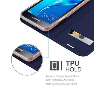 Samsung Galaxy J1 2016 Fodral Skal Case (Blå)