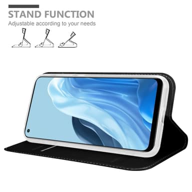 Oppo FIND X5 LITE / Reno7 5G Fodral Skal Case (Svart)