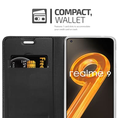 Realme 9 4G / 9 PRO+ Fodral Skal Case (Svart)