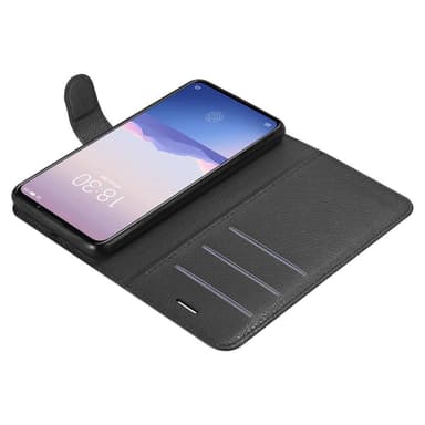 MEIZU 16Xs Plånboksfodral Skal (Svart)