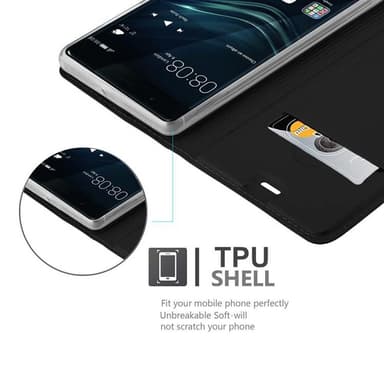 Huawei P9 Fodral Skal Case (Svart)