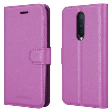 OnePlus 8 Plånboksfodral Skal (Lila)
