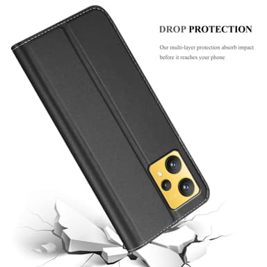 Realme 9 4G / 9 PRO+ Fodral Skal Case (Svart)
